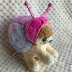 GUND Itty Bitty Boo Snail Puppy Dog Spin Master Plush Stuffed Animal w Hood